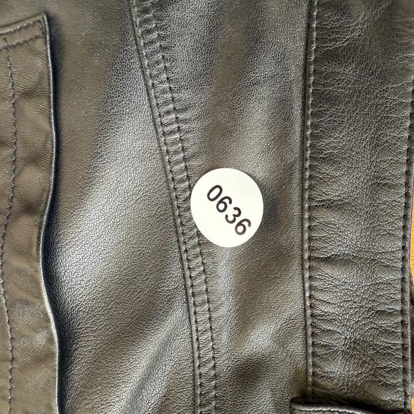 Veda Womens Leather Pants Black Size 8 - Picture 11 of 12